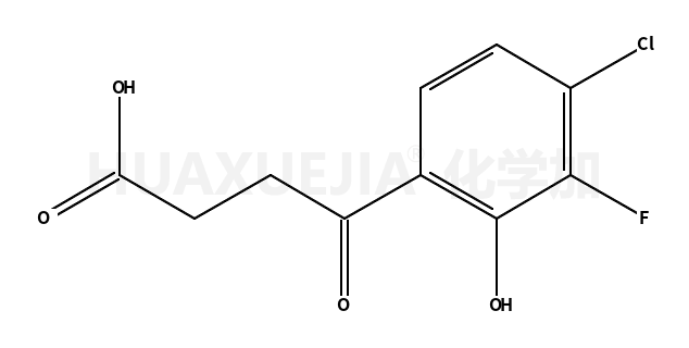 4-(4-chloro-3-fluoro-2-hydroxyphenyl)-4-oxobutanoic acid