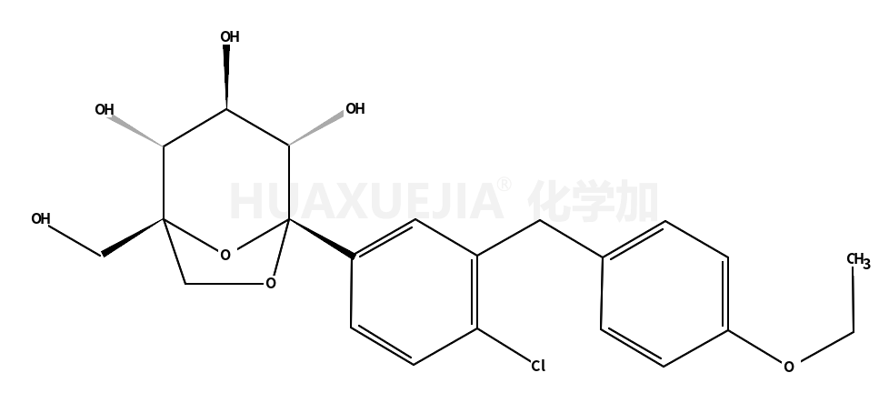 (1S,2S,3S,4R,5S)-5-[4-chloro-3-[(4-ethoxyphenyl)methyl]phenyl]-1-(hydroxymethyl)-6,8-dioxabicyclo[3.2.1]octane-2,3,4-triol