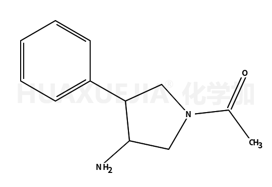 1-(3-amino-4-phenylpyrrolidin-1-yl)ethanone