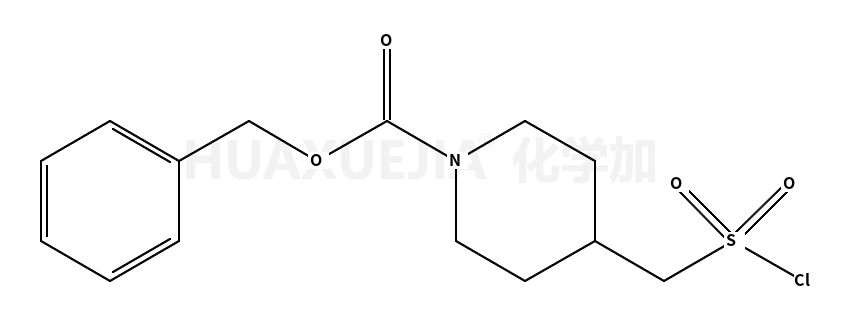 Benzyl 4-((chlorosulfonyl)methyl)piperidine-1-carboxylate