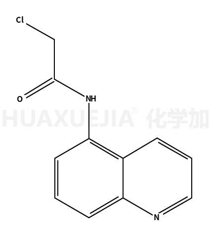 2-chloro-N-quinolin-5-ylacetamide