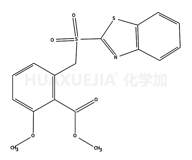 methyl 2-(1,3-benzothiazol-2-ylsulfonylmethyl)-6-methoxybenzoate