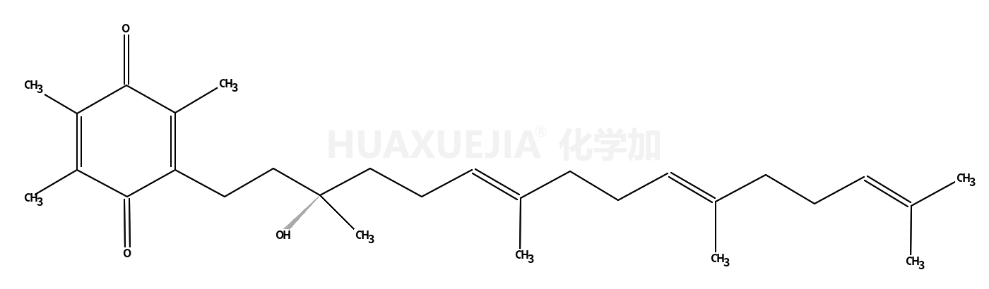 2-[(3R,6E,10E)-3-hydroxy-3,7,11,15-tetramethylhexadeca-6,10,14-trienyl]-3,5,6-trimethylcyclohexa-2,5-diene-1,4-dione