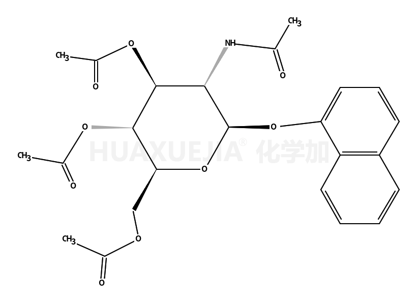 1-萘基 2-乙酰氨基-3,4,6-O-三乙酰基-2-脱氧-beta-D-吡喃葡萄糖苷