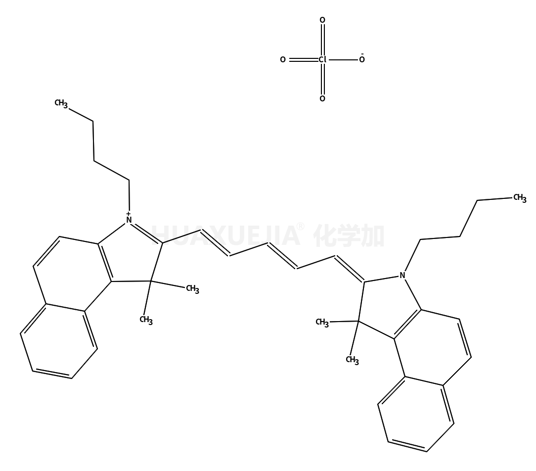 4,5:4’,5’-二苯并-1,1’-二丁基-3,3,3’,3’-四甲基吲哚二碳菁高氯酸盐