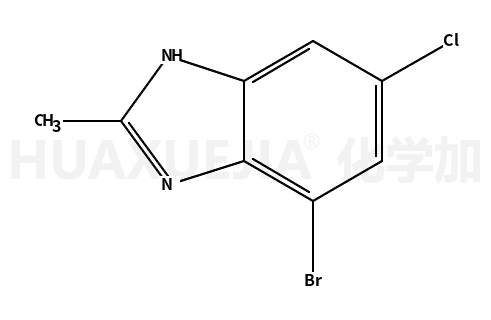 4-溴-6-氯-2-甲基苯并咪唑