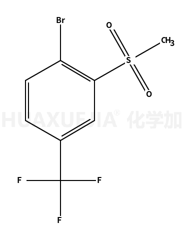 1-溴-2-(甲基磺酰基)-4-(三氟甲基)苯