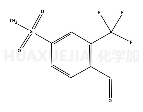 4-methylsulfonyl-2-(trifluoromethyl)benzaldehyde