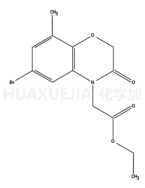 ethyl 2-(6-bromo-8-methyl-3-oxo-1,4-benzoxazin-4-yl)acetate