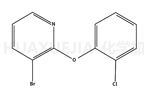 3-Bromo-2-(2-chlorophenoxy)pyridine