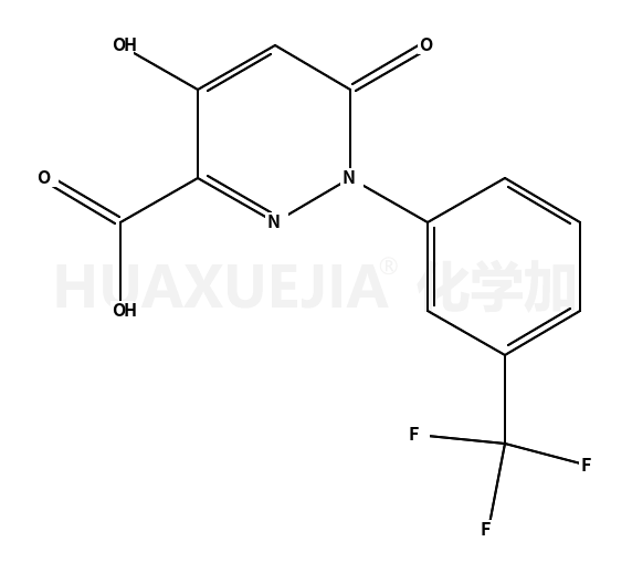 4-羥基-6-氧代-1-[3-(三氟甲基)苯基]-1,6-二氫-3-吡嗪羧酸