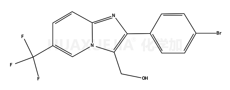 2-(4-溴苯基)-6-(三氟甲基)咪唑并[1,2-a]吡啶-3-甲醇
