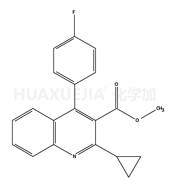 2-环丙基-4-(4-氟苯基)-3-喹啉羧酸甲酯