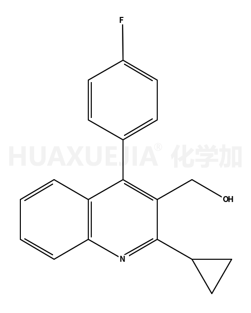 2-环丙基-4-(4-氟苯基)-3-喹啉甲醇