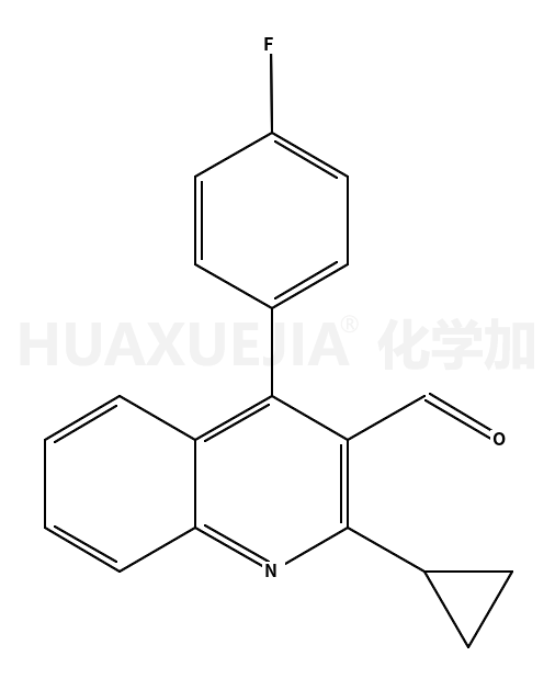 2-环丙基-4-(4-氟苯基)喹啉-3-甲醛