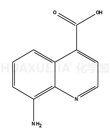 4-喹啉羧酸,8-氨基-(9CI)