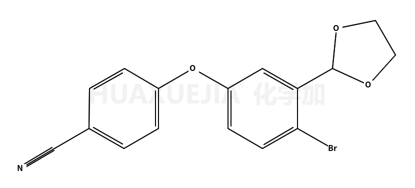 4-(4-Bromo-3-(1,3-dioxolan-2-yl)phenoxy)benzonitrile