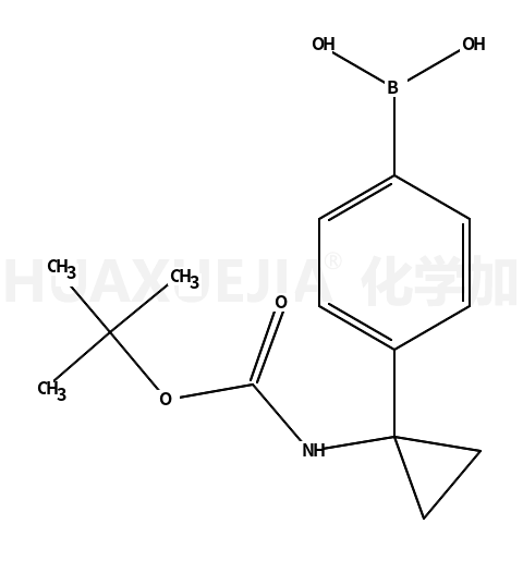 4-(1-(叔丁氧基羰基氨基)环丙基)苯硼酸