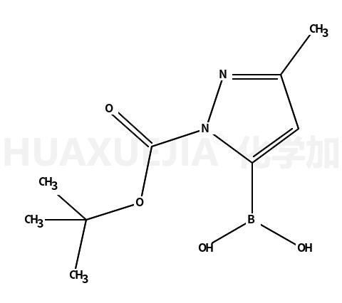 1-BOC-3-甲基吡唑-5-硼酸