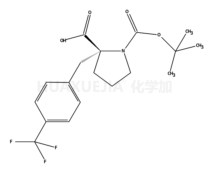 (2S)-1-[(2-methylpropan-2-yl)oxycarbonyl]-2-[[4-(trifluoromethyl)phenyl]methyl]pyrrolidine-2-carboxylic acid