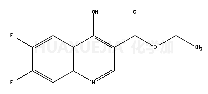6,7-二氟-4-氧代-1,4-二氫喹啉-3-甲酸乙酯