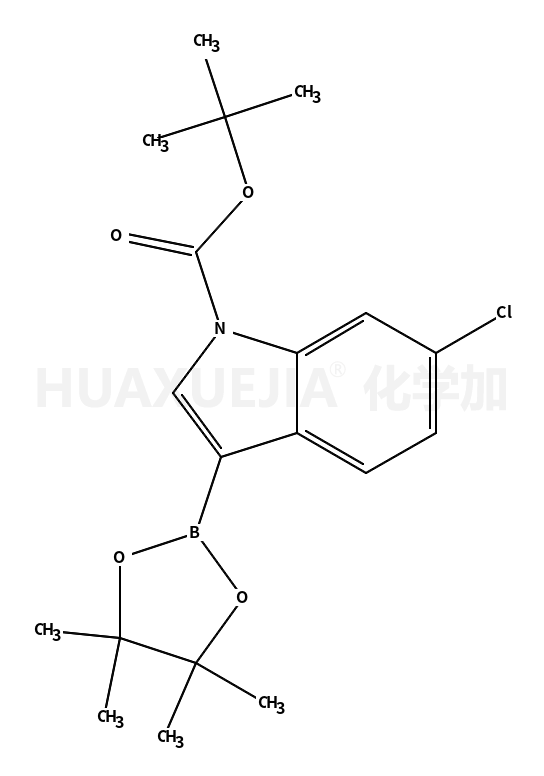 1-BOC-6-氯吲哚-3-硼酸频那醇酯