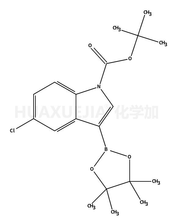 1-BOC-5-氯吲哚-3-硼酸频那醇酯