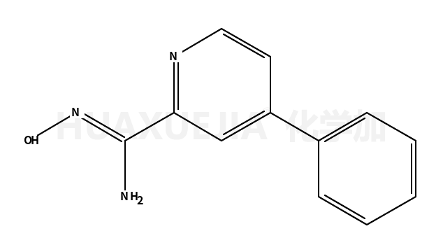 4-phenylpyridine-2-carboxamide oxime