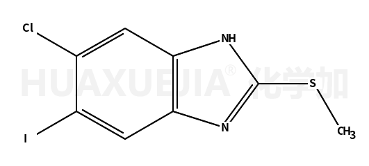 5-chloro-6-iodo-2-(methylthio)-1H-benzo[d]imidazole