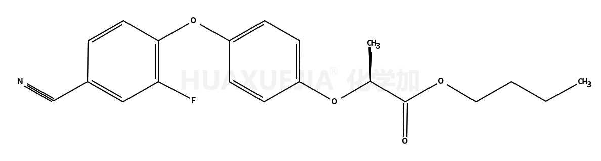butyl 2-[4-(4-cyano-2-fluorophenoxy)phenoxy]propanoate