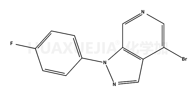 4-溴-1-(4-氟苯基)-1H-吡唑并[3,4-c]吡啶