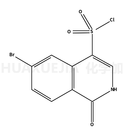 6-Bromo-1-oxo-1,2-dihydroisoquinoline-4-sulfonyl chloride