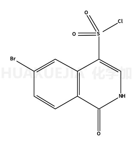 6-溴-1,2-二氢-1-氧代-4-异喹啉磺酰氯
