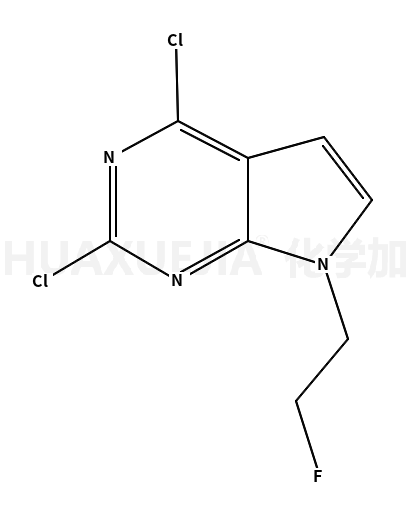 2,4-dichloro-7-(2-fluoroethyl)-7H-pyrrolo[2,3-d]pyrimidine