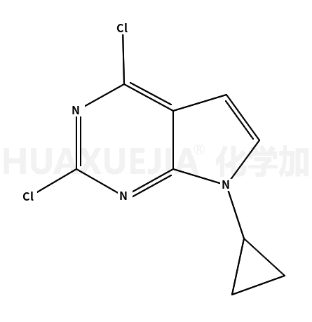 2,4-二氯-7-环丙基-7H-吡咯并[2,3-d]嘧啶