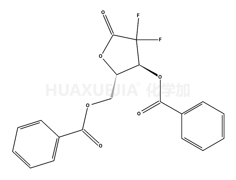 2-脫氧-2,2-二氟戊呋喃糖-1-酮3.5-二安息香酸鹽