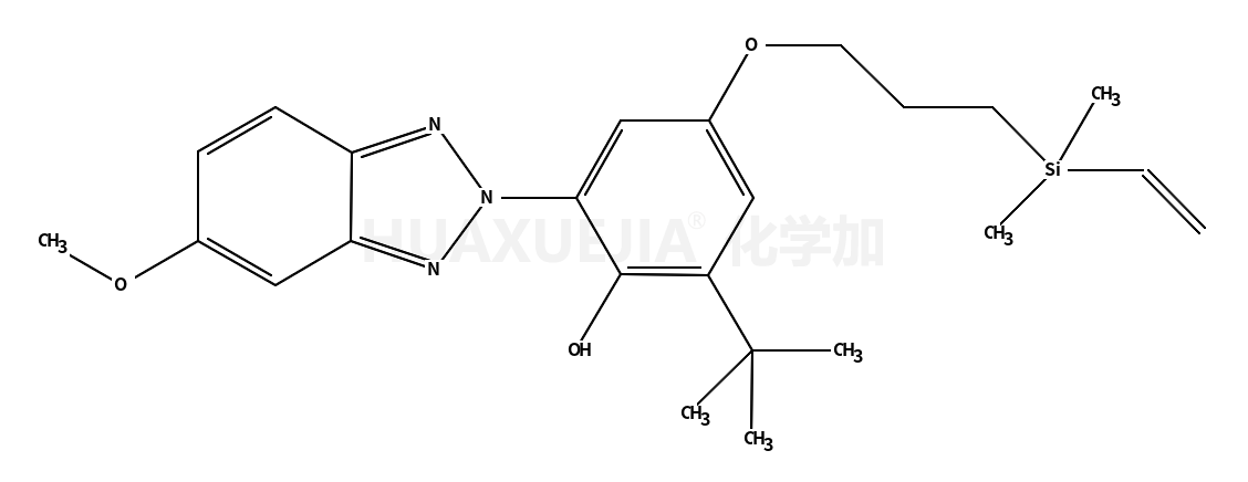 2-叔丁基-4-[3-(二甲基乙烯基硅烷)丙氧基]-6-(5-甲氧基苯并噻唑-2-基)-苯酚