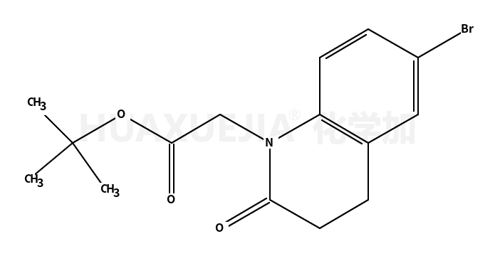 tert-butyl 2-(6-bromo-2-oxo-3,4-dihydroquinolin-1(2H)-yl)acetate