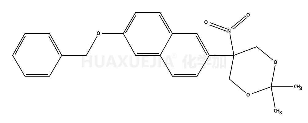 5-(6-(苄氧基)萘-2-基)-2,2-二甲基-5-硝基-1,3-二噁烷