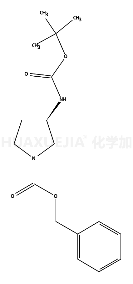 (S)-1-n-cbz-3-n-boc-氨基吡咯烷