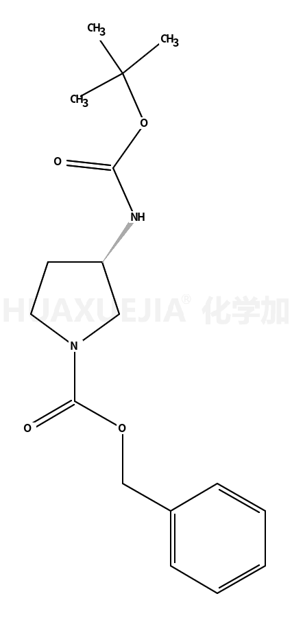 (R)-3-叔丁氧羰基氨基吡咯烷-1-甲酸苄酯