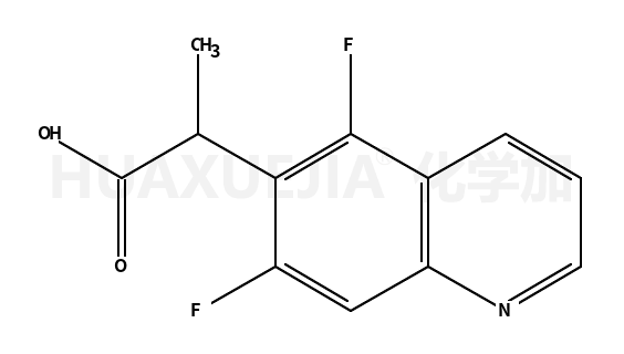 2  - （5,7 - 二氟-6-喹啉基）丙酸