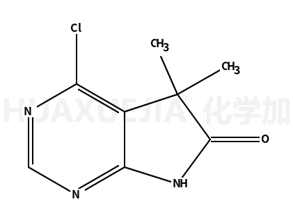 4-氯-5,5二甲基-5H,6H,7H吡咯[2,3-d]嘧啶-6-酮