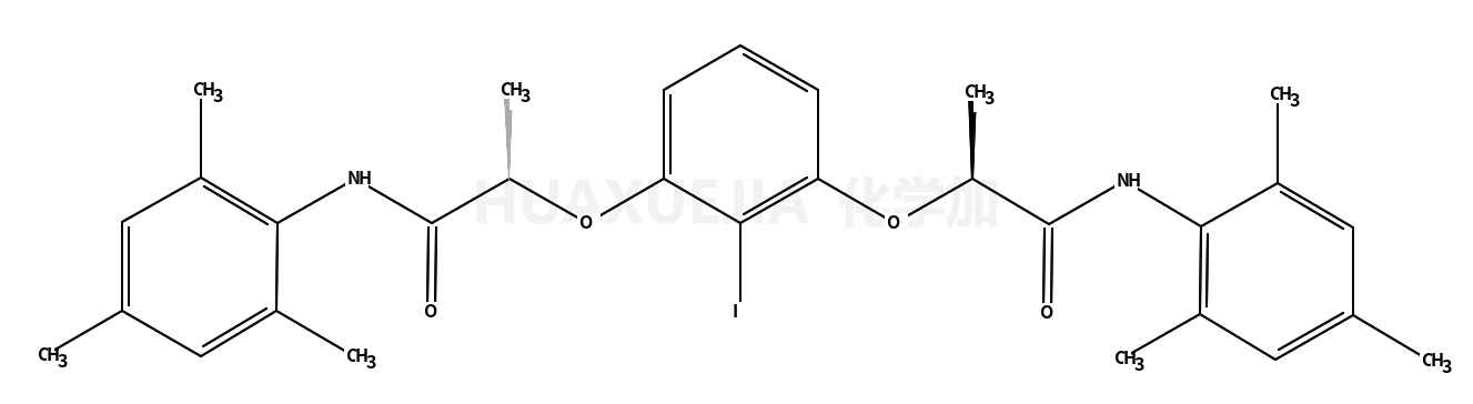 (R,R)-2-碘-1,3-双[1-(均三甲苯基氨基甲酰基)乙氧基]苯