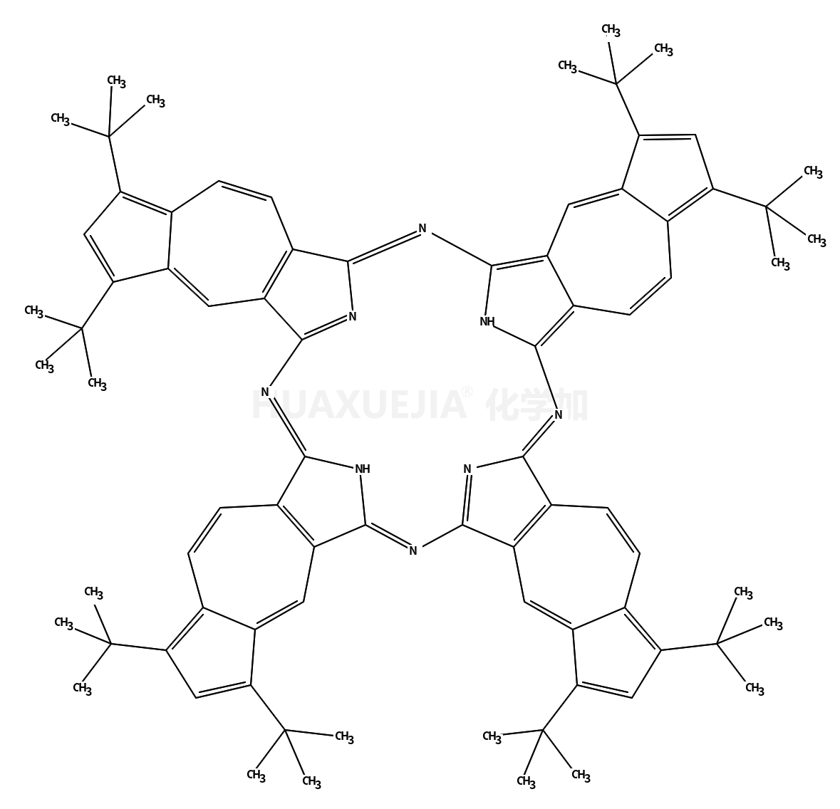 1,1',1'',1''',3,3',3'',3'''-octa-tert-butyl azulenocyanine