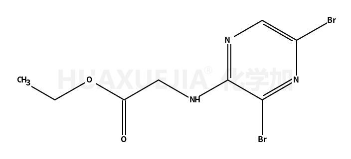 2-(3,5-二溴吡嗪-2-基氨基)乙酸乙酯