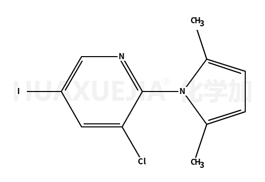 3-chloro-2-(2,5-dimethyl-1H-pyrrol-1-yl)-5-iodopyridine