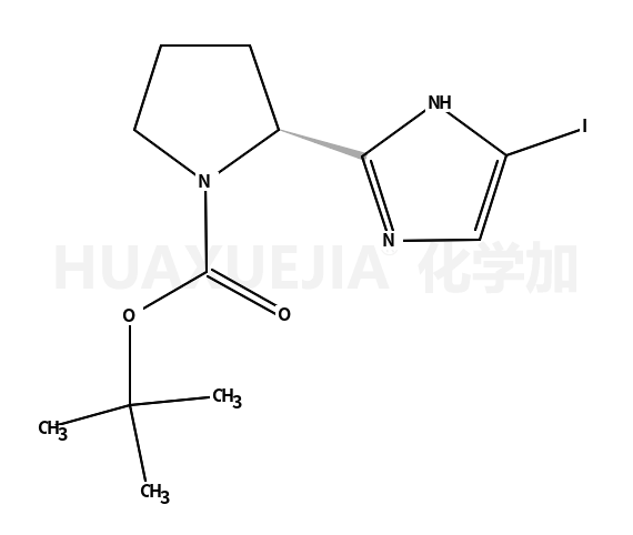 (S)-2-(5-碘-1H-咪唑-2-基)吡咯烷-1-羧酸叔丁酯