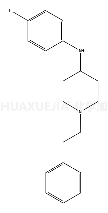 N-(4-氟苯基)-1-苯乙基哌啶-4-胺