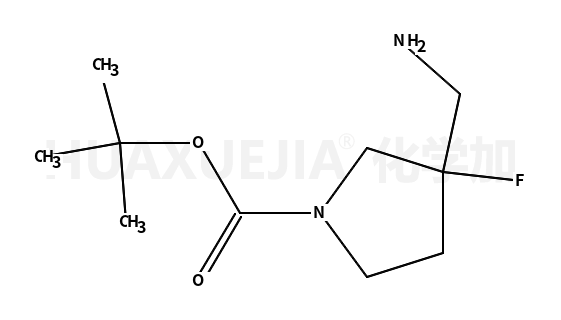 tert-butyl 3-(aminomethyl)-3-fluoropyrrolidine-1-carboxylate